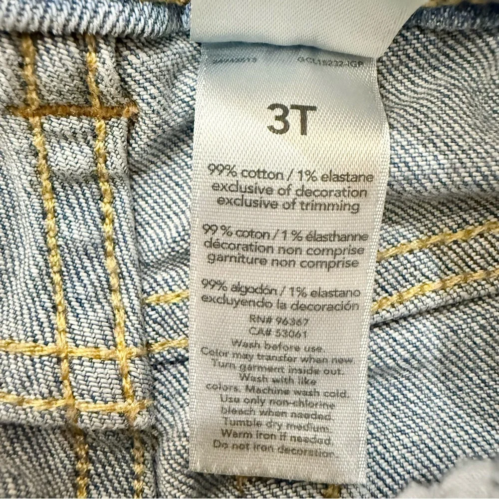 Osh Kosh B’Gosh Skinny Blue Denim Zip Fly Jeans Size 3T